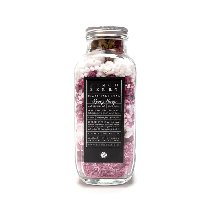 FB3 -  Fizzy Salt Soak - Rosey Posey