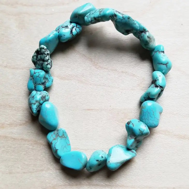 J45 - Chunky Turquoise Bracelet 801e