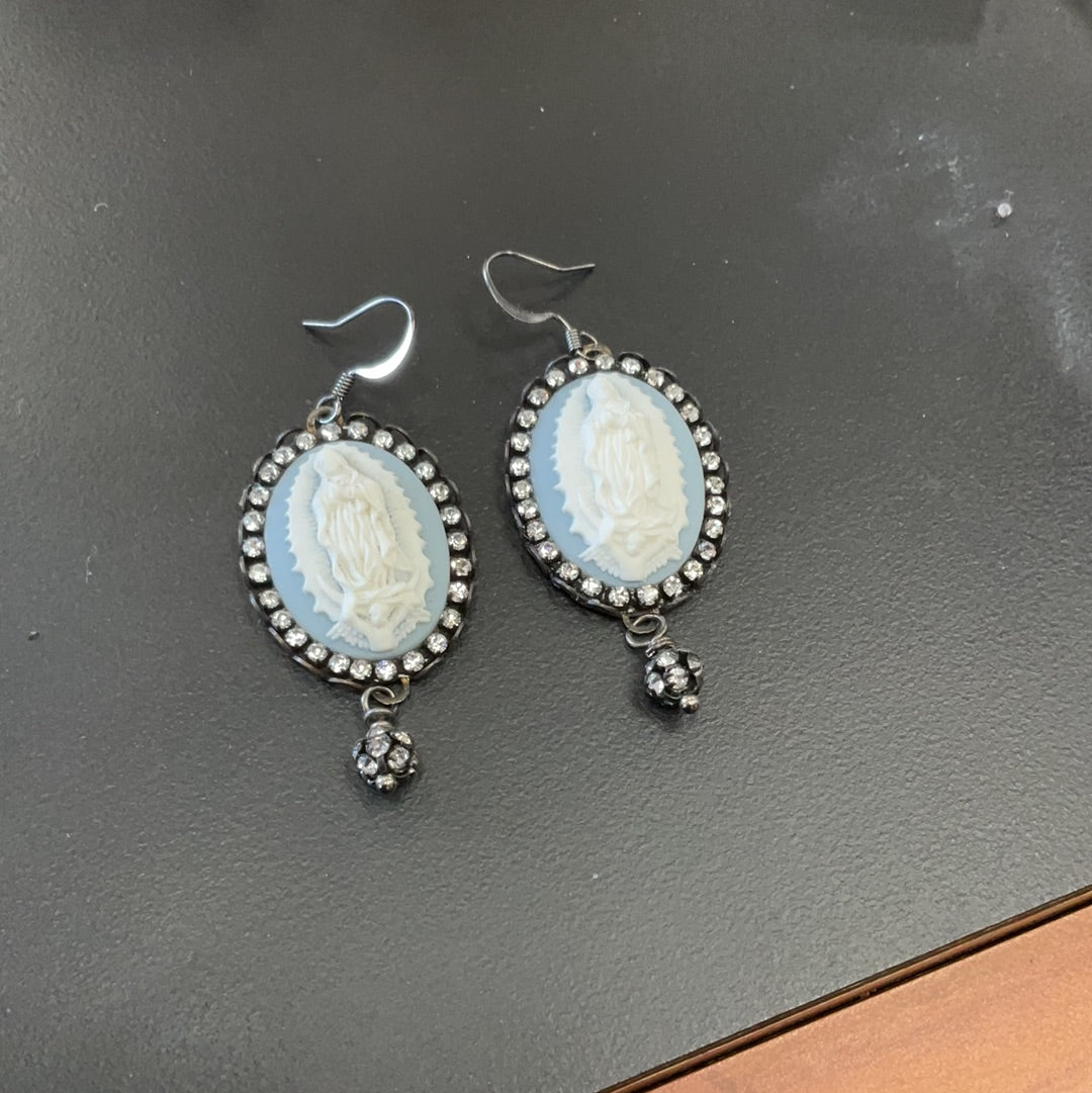 J11 - VFF Virgin Blue Earrings