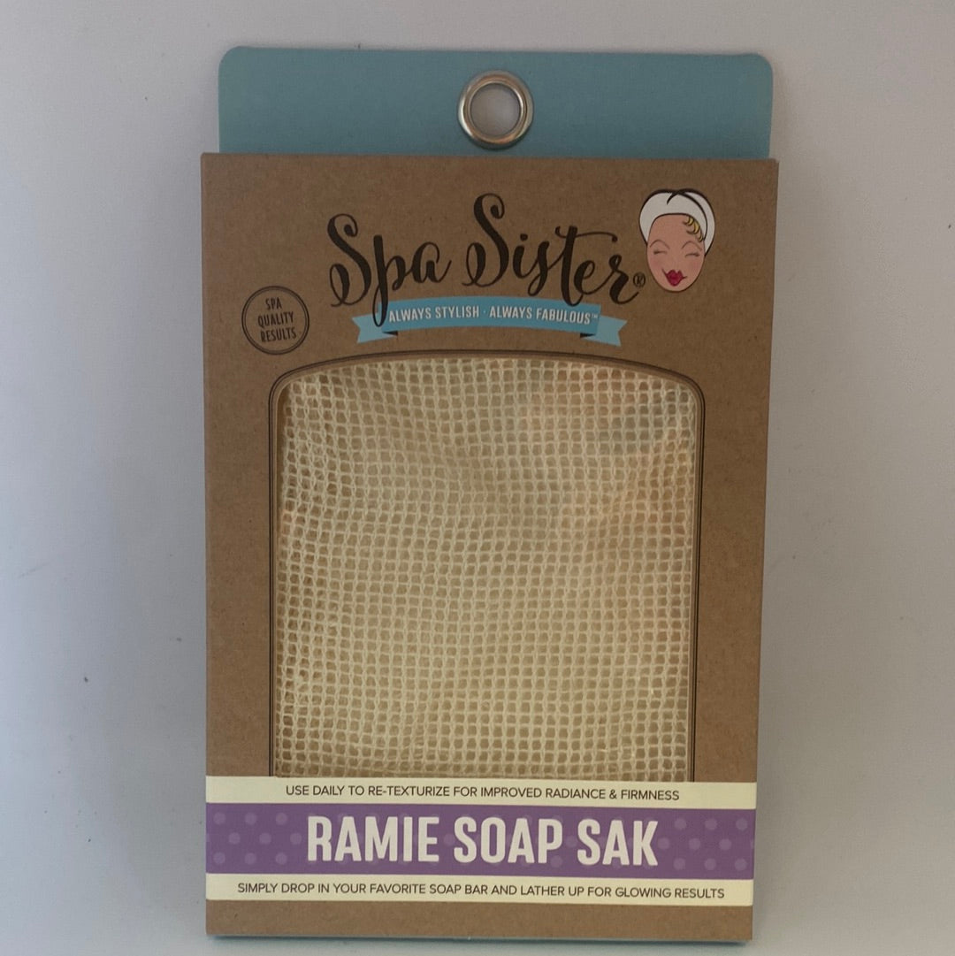 SS11- Ramie Soap Sak